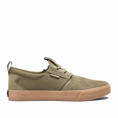 Supra FLOW - Miesten Skeittikengät - Khaki